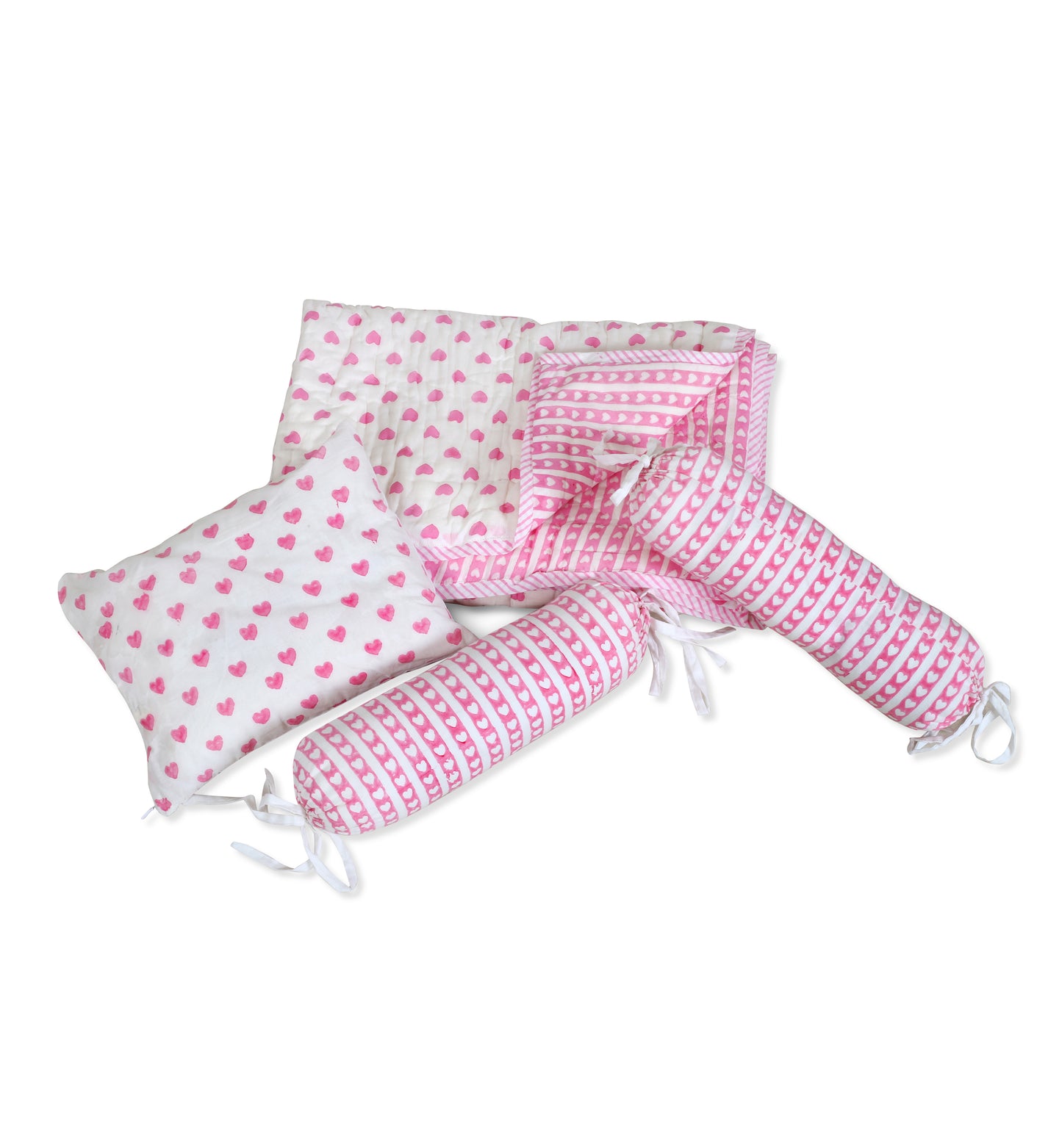 With Love Quilt Masan & Pillow Set