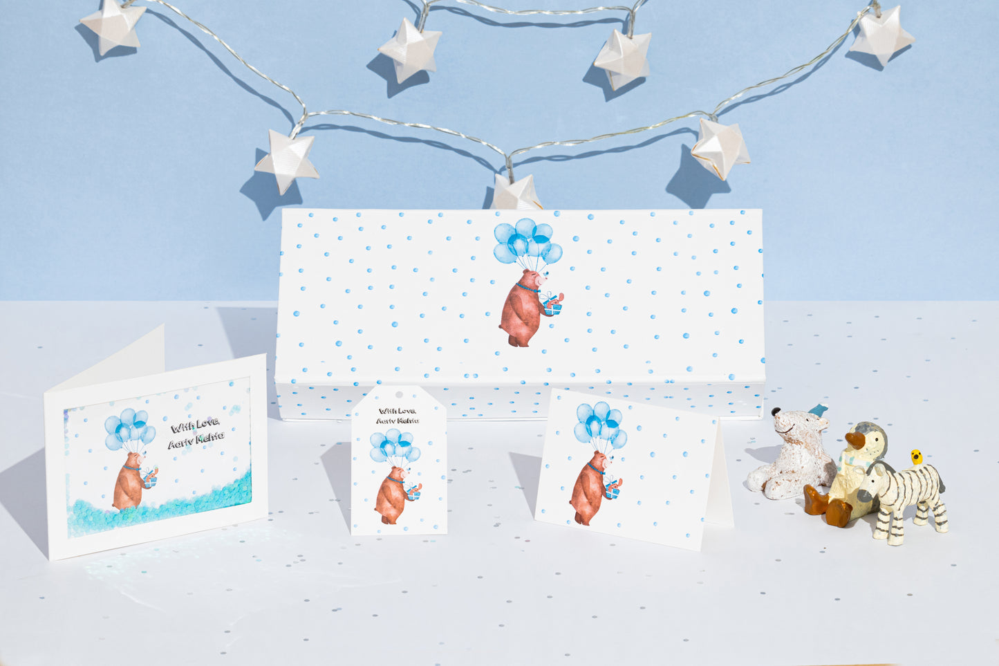 Teddy Party Blue