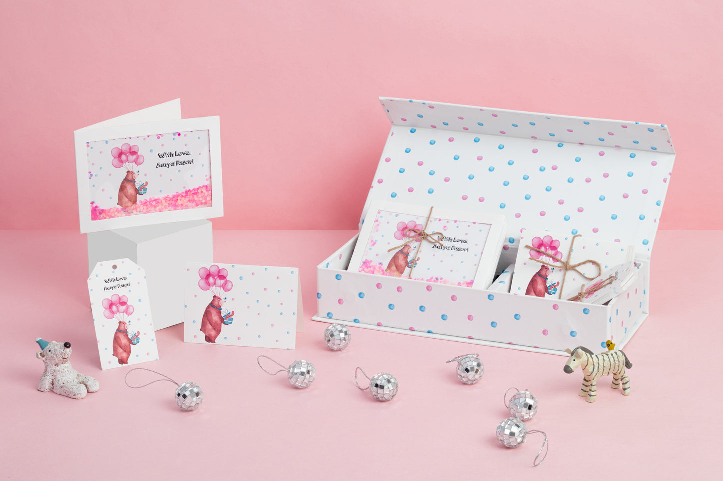Teddy Party Pink