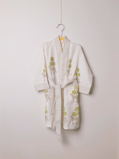 Baby Cheetah Bathrobe