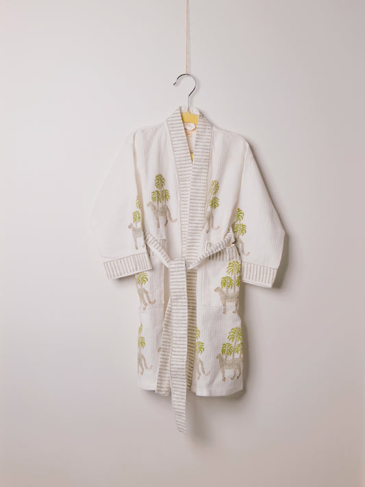 Baby Cheetah Bathrobe