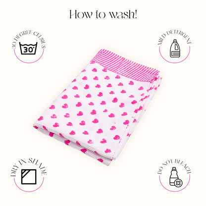 With Love Waffle Towel