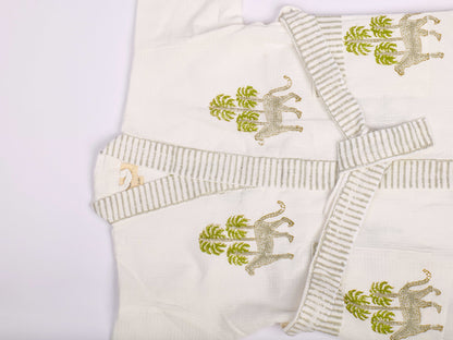 Baby Cheetah Bathrobe