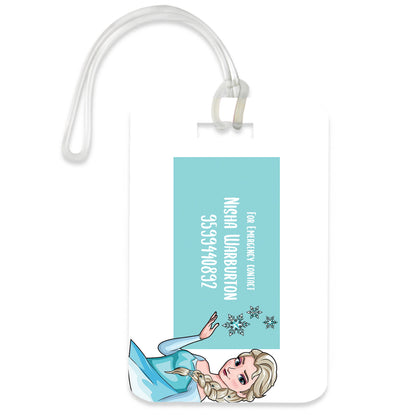 Frozen Luggage Tag