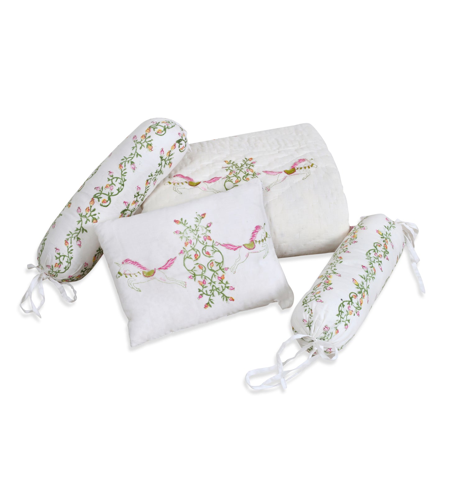 Unicorn Magic Quilt Masan & Pillow Set