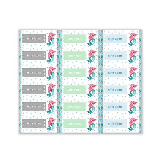 Mermaid Kisses Waterproof Sticker