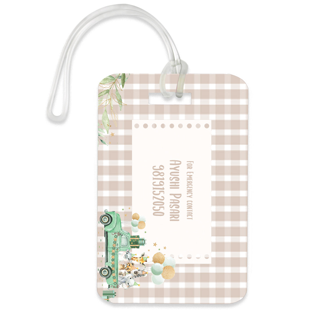 Safari fun Luggage Tags