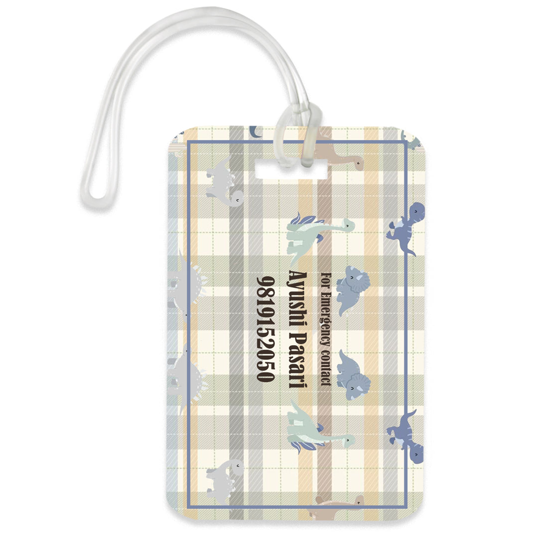 Tinywalk Dinasaur Luggage Tags