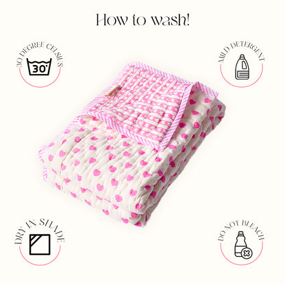 With Love Double Quilt