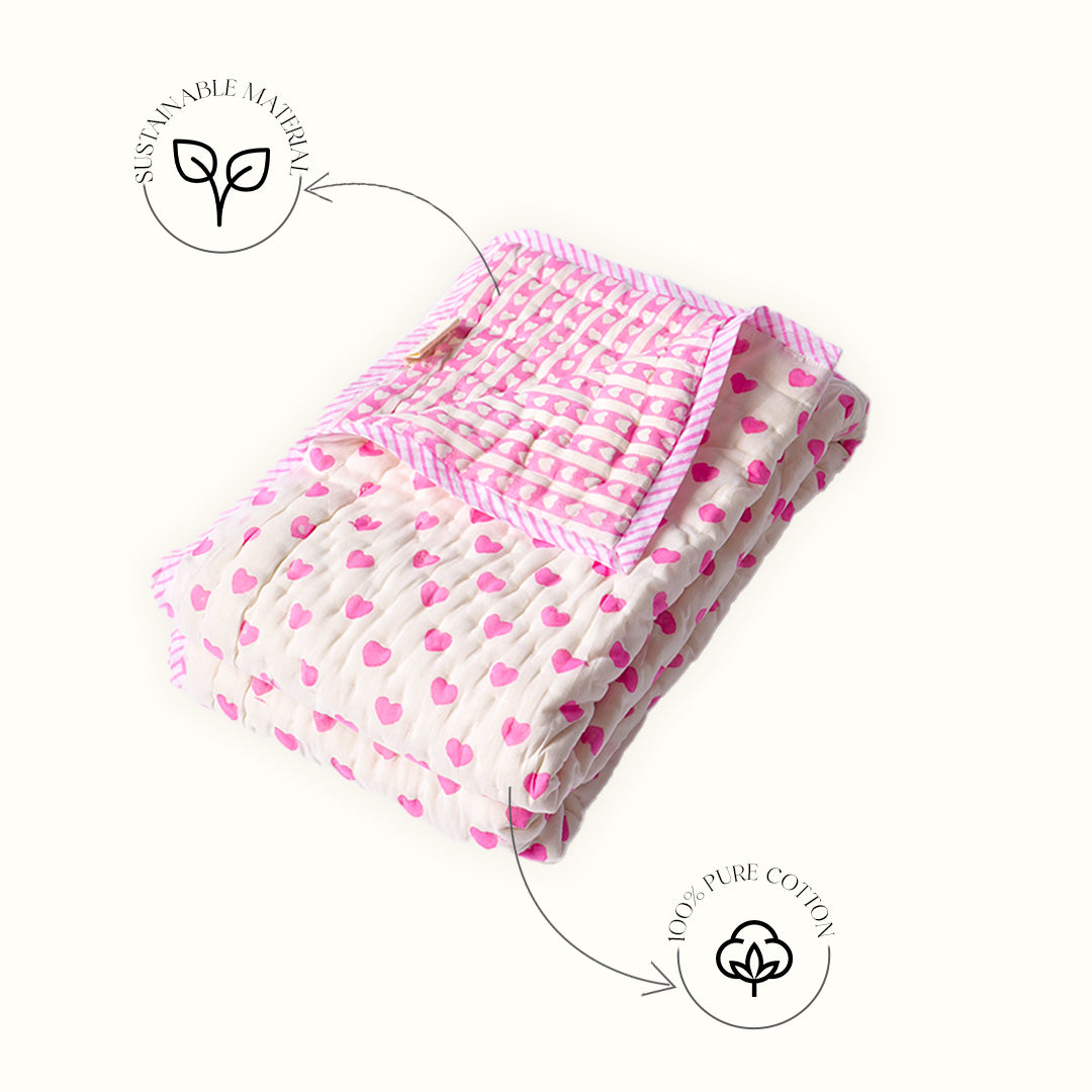 With Love Double Quilt