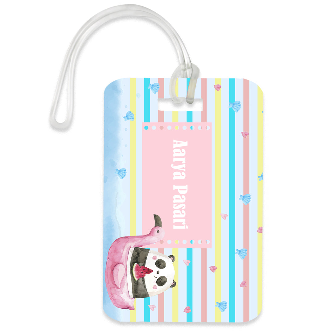 Panda Luggage Tags